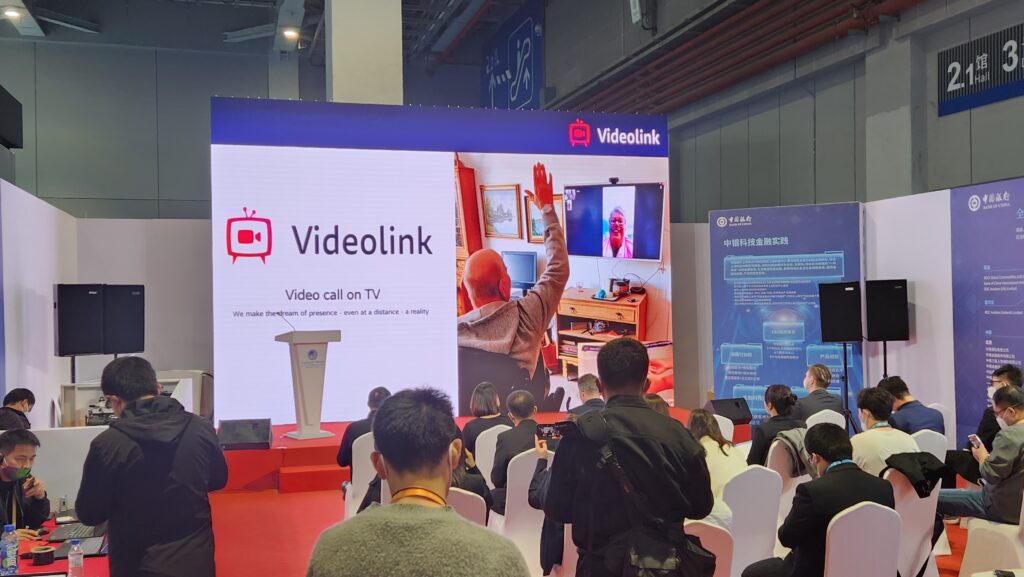 Updates from the Videolink booth at the CIIE Expo in Shanghai, China